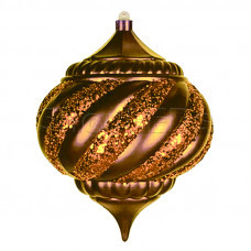 Елочная фигура Лампа, 20 см, цвет золотой