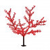 Светодиодное дерево "Сакура", высота 2,4 м, диаметр кроны 1,72м, красные диоды, IP 44, понижающий трансформатор в комплекте, NEON-NIGHT, SL531-322