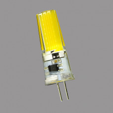 G4-220V-3W(5W)-3000K Лампа LED COB (силикон)